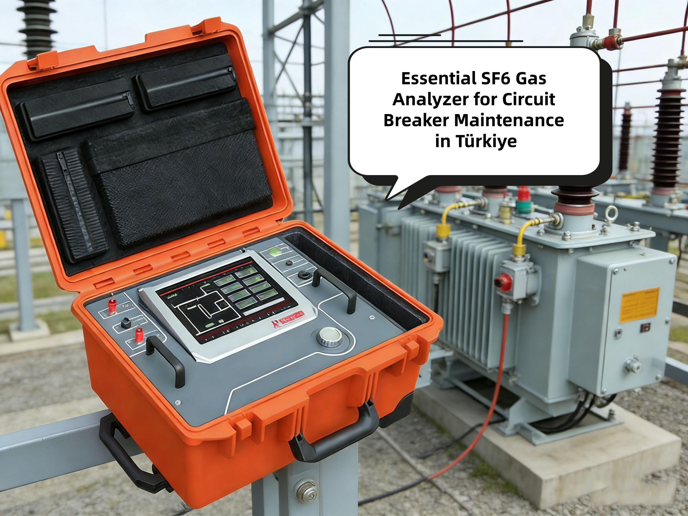 Essential SF6 Gas Analyzer for Circuit Breaker Maintenance in Türkiye
