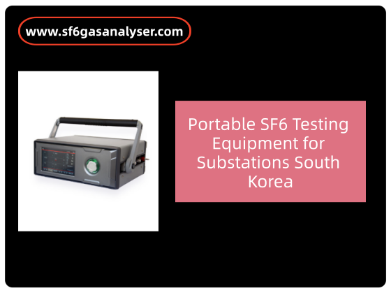 Portable SF6 Testing Equipment for Substations South Korea