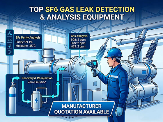 Top SF6 Gas Leak Detection and Analysis Equipment: Manufacturer Quotation and Technical Guide