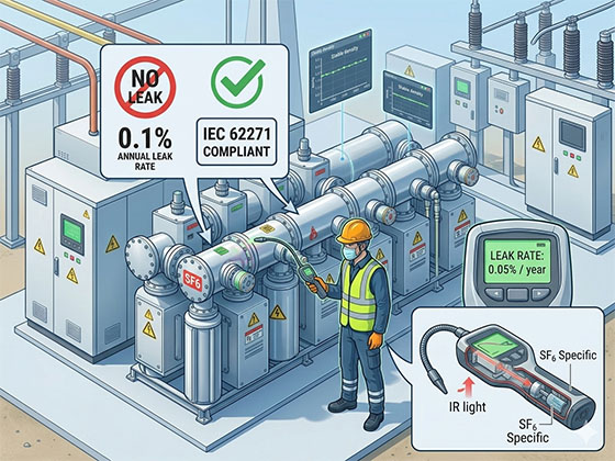 Understanding the Standard Leak Rate for SF6 in High-Voltage Gas-Insulated Switchgear (GIS)