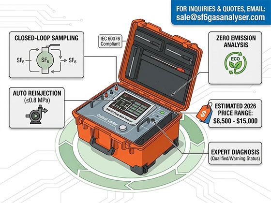 2026 Buying Guide: What is the Price of a Pump-Back SF6 Gas Analyzer?