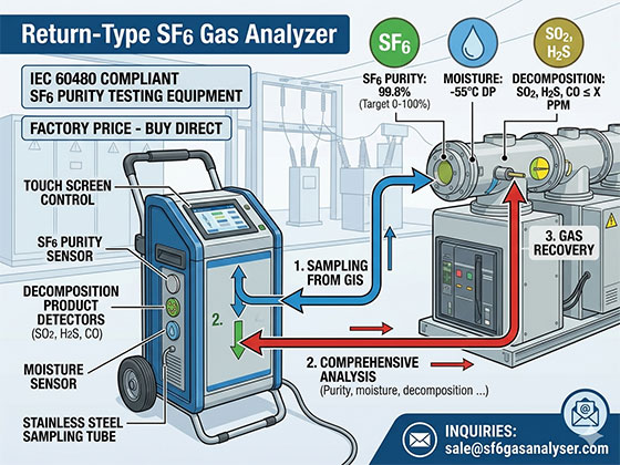 Best IEC 60480 Compliant SF6 Purity Testing Equipment: Factory Price Guide