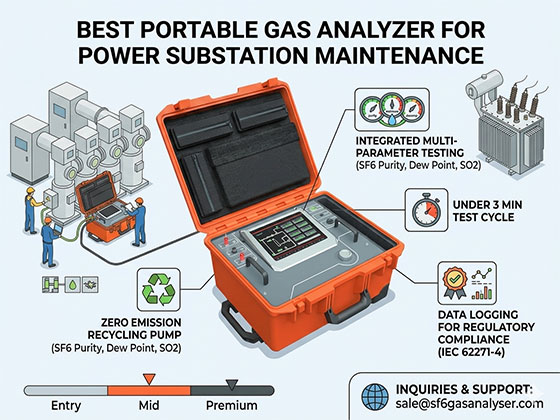 Best Portable Gas Analyzer Price for Power Substation Maintenance: 2026 Buying Guide