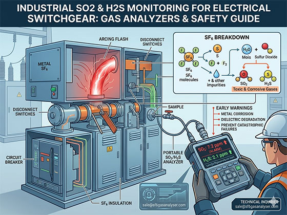 Industrial SO2 and H2S Monitoring for Electrical Switchgear | Asset Protection Guide