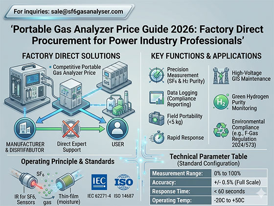 Portable Gas Analyzer Price 2026: Factory Direct Guide
