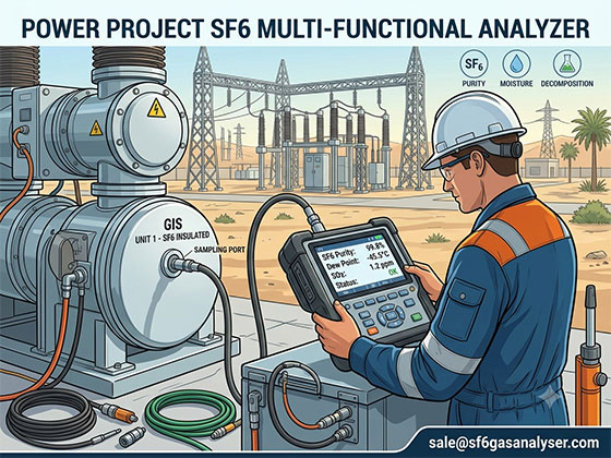 Middle East Power Project SF6 Multi-functional Analyzer Supplier Price