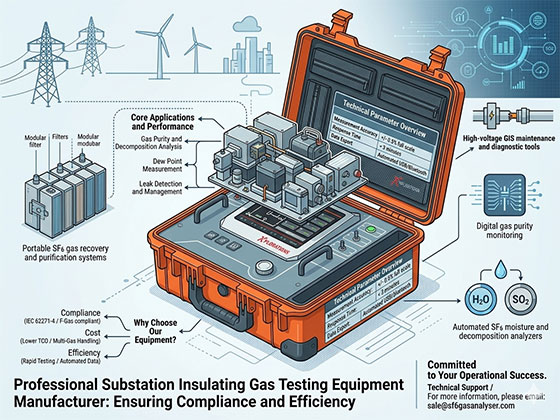 Professional Substation Insulating Gas Testing Equipment | Compliance & Efficiency Solutions