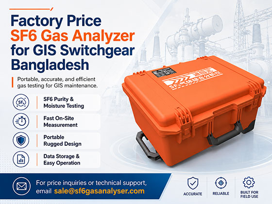 High-Performance Factory Price SF6 Gas Analyzer for GIS Switchgear in Bangladesh: Precision & Reliability