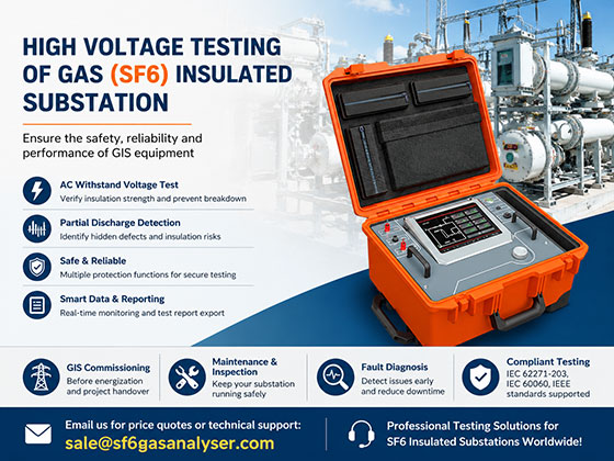 High Voltage Testing of Gas (SF6) Insulated Substation | GIS Testing 2026